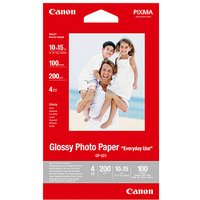 Canon Fotopapier GP-501 10,0 x 15,0 cm hochglänzend 200 g/qm 100 Blatt von Canon