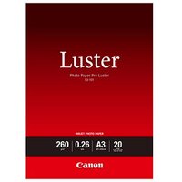 Canon Fotopapier LU-101 A3 DIN A3 hochglänzend 260 g/qm 20 Blatt Canon Fotopapier LU-101 A3 DIN A3 hochglänzend 260 g/qm 20 Blatt von Canon