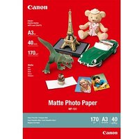 Canon Fotopapier MP-101 DIN A3 matt 170 g/qm 40 Blatt von Canon
