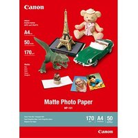 Canon Fotopapier MP-101 DIN A4 matt 170 g/qm 50 Blatt von Canon
