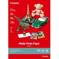 Canon Fotopapier MP-101 DIN A4 matt 170 g/qm 50 Blatt Canon Fotopapier MP-101 DIN A4 matt 170 g/qm 50 Blatt von Canon