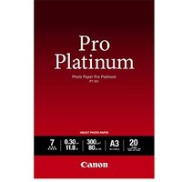 Canon Fotopapier PT-101 DIN A3 glänzend 300 g/qm 20 Blatt von Canon