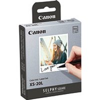 Canon Fotopapier-Set XS-20L 7,2 x 8,5 cm glänzend 1 Set Canon Fotopapier-Set XS-20L 7,2 x 8,5 cm glänzend 1 Set von Canon