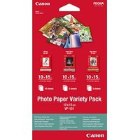 Canon Fotopapier VP-101 10,0 x 15,0 cm hochglänzend, satiniert, glänzend 200, 260, 275 g/qm 20 Blatt von Canon