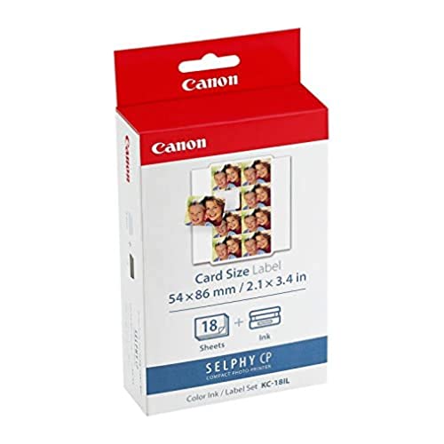 Canon KC-18 IL Stickerpapier, incl. Farbkartusche von Canon