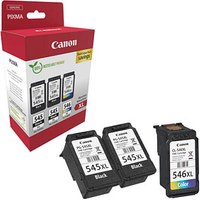 Canon PG-545XLx2/CL-546XL  schwarz, color Druckköpfe, 3er-Set von Canon