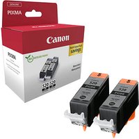Canon PGI-520 BK Twin-Pack  schwarz Druckerpatronen, 2er-Set von Canon