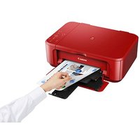 Canon PIXMA MG3650S 3 in 1 Tintenstrahl-Multifunktionsdrucker rot von Canon