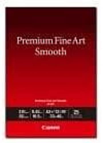 Canon Premium Fine Art Smooth FA-SM2 - Seidig - 16,5 mil - A3 Plus (330,2 x 482,6 mm) - 310 g/m² - 82 Pfund - 25 Blatt Fotopapier von Canon