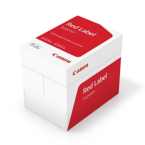 Canon Red Label Superior Geschäftspapier (5 x 500 Blatt FSC zertifiziert, A4 80 g/m², alle Drucker hochweiß CIE 168) von Canon