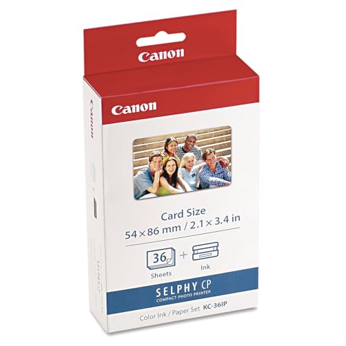Original Tintenpatronen für Canon KC 36IP 7739 A001–1 Tintenpatrone – Farbe – 36 Seiten Original Tintenpatronen für Canon KC 36IP 7739 A001–1 Tintenpatrone – Farbe – 36 Seiten von Canon
