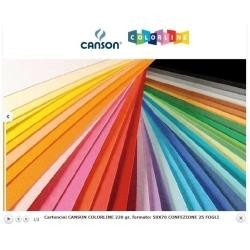 CANSON 200041147 Papier Grafik rot von Canson