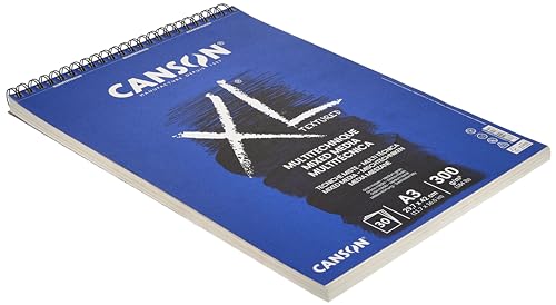 CANSON 807216 XL Mix-Media Block, DIN A3, 30Blatt,300g/m² von Canson