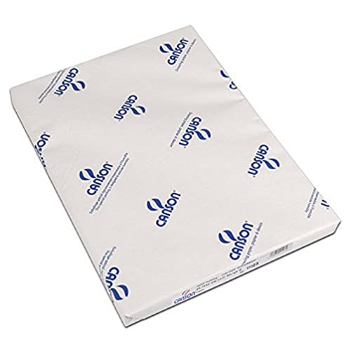 CANSON Ebene Satin A3 29,7 x 42 cm 500 Stück Blatt 50-55 g/m² A3-29,7 x 42 cm durchscheinend von Canson