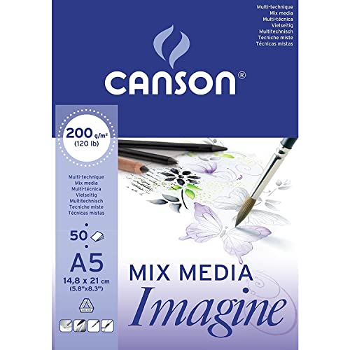 CANSON Skizzenblock Imagine, DIN A5, 200 g qm 3148950060099 von Canson