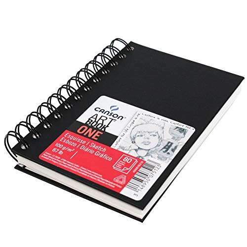 CANSON Skizzenbuch ARTBOOK ONE, DIN A5, 80 Blatt, schwarz CANSON Skizzenbuch ARTBOOK ONE, DIN A5, 80 Blatt, schwarz von Canson