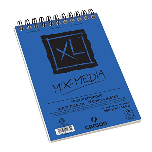 CANSON XL Mix-Media Block, DIN A5, 15 Blatt, 300 g/m² CANSON XL Mix-Media Block, DIN A5, 15 Blatt, 300 g/m² von Canson