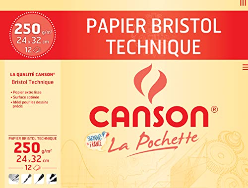 CANSON Zeichenkarton Bristol, 240 x 320 mm, 250 g/qm VE=1 CANSON Zeichenkarton Bristol, 240 x 320 mm, 250 g/qm VE=1 von Canson