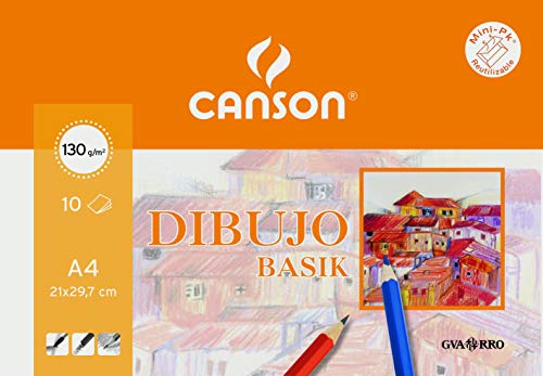 Canson 200406331 Zeichenpapier, 130 g, DIN A4, 10 Blätter Canson 200406331 Zeichenpapier, 130 g, DIN A4, 10 Blätter von Canson