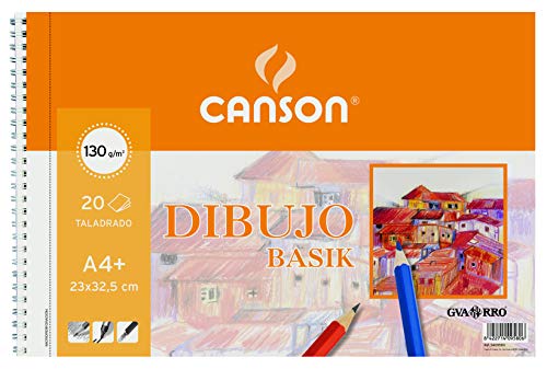 Canson 200409580 Zeichenblock, 130 g, 20 Blatt, A4 Canson 200409580 Zeichenblock, 130 g, 20 Blatt, A4 von Canson