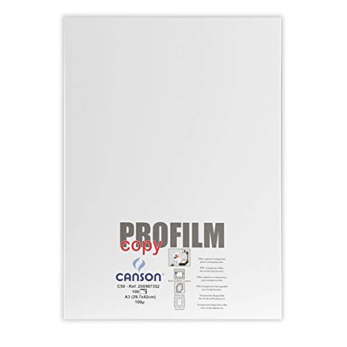 Canson 200987352 Profilm Folie, A3 von Canson