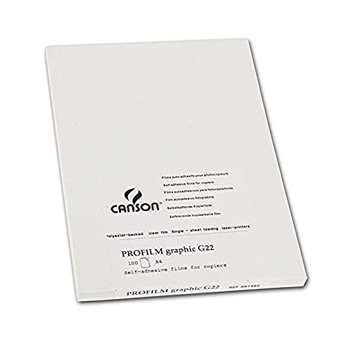 Canson 200987362 Profilm Folie, A4 von Canson