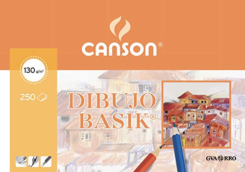 Canson 401576 Zeichenpapier, 250 Blatt von Canson