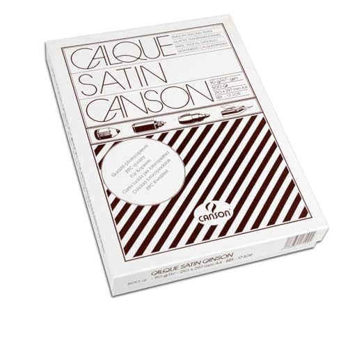 Canson Satiniertes Hochglanzpapier, A4, 90-95 gm, 250 Blatt Canson Satiniertes Hochglanzpapier, A4, 90-95 gm, 250 Blatt von Canson