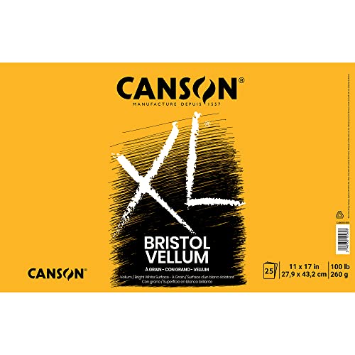Canson Bristol-Papierblöcke, Papier, Weiss/opulenter Garten, 11x17 Canson Bristol-Papierblöcke, Papier, Weiss/opulenter Garten, 11x17 von Canson