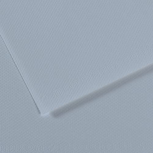 Canson Mi-Teintes Zeichenpapier, 48,3 x 63,5 cm, stahlblau, Einzelblatt Canson Mi-Teintes Zeichenpapier, 48,3 x 63,5 cm, stahlblau, Einzelblatt von Canson