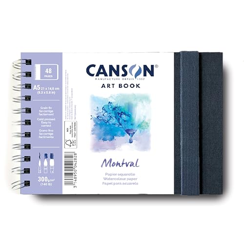 Canson C31200L003 Aquarellpapier, Papier, weiß von Canson