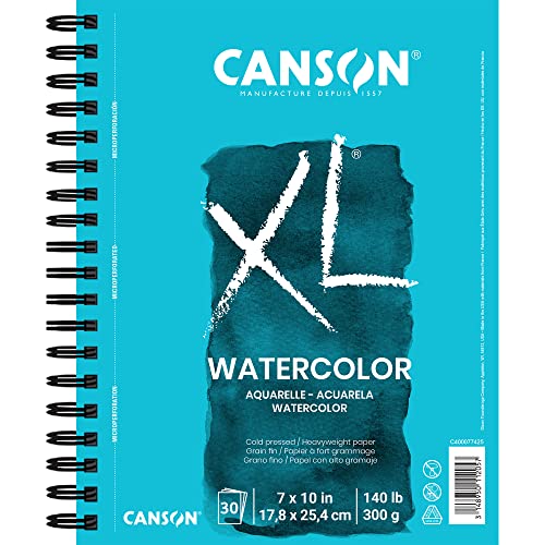 Canson XL Watercolor Book Aquarellpapierblöcke, Papier, Limitierte Auflage, 7x10 Canson XL Watercolor Book Aquarellpapierblöcke, Papier, Limitierte Auflage, 7x10 von Canson