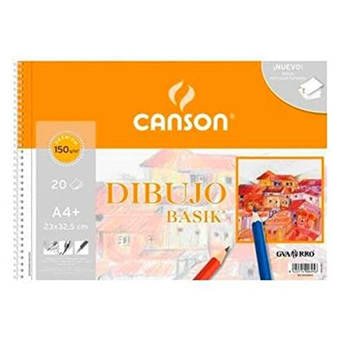 Canson - Zeichenblock, mehrfarbig, Standard (S8403174) von Canson