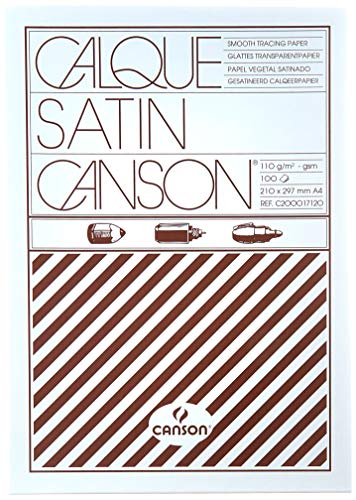Canson Zeichenpapier Bogen/17120 A4 110/115g/qm Inh.100 von Canson