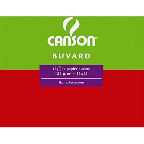 Papel secante canson 50x65 cm liso blanco 250 gr von Canson