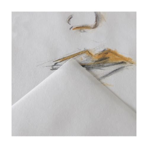 Papierrolle 1557® Dessin JA® 1,5 x 10 m 180 g/m², leichte Körnung, reinweiß von Canson