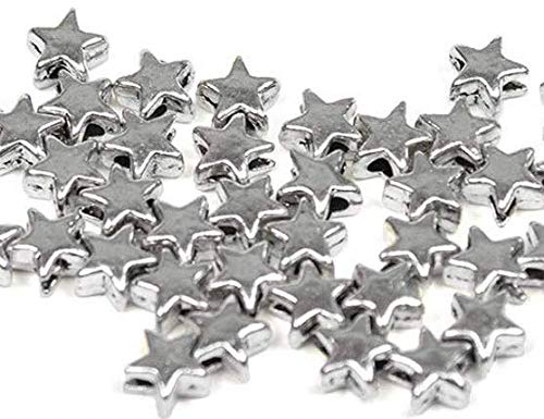 100 Stück Metallperlen 6x6mm antiksilber spacer Sterne Schmuck basteln 100 Stück Metallperlen 6x6mm antiksilber spacer Sterne Schmuck basteln von CansyY