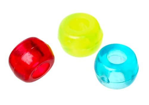 500 Stück bunte Acrylperlen 9x6mm, Loch 4mm Kunststoffperlen zum basteln, fädeln, auffädeln - Bastelperlen für DIY-Schmuckherstellung farbige Kunststoffperlen 500 Stück bunte Acrylperlen 9x6mm, Loch 4mm Kunststoffperlen zum basteln, fädeln, auffädeln - Bastelperlen für DIY-Schmuckherstellung farbige Kunststoffperlen von CansyY