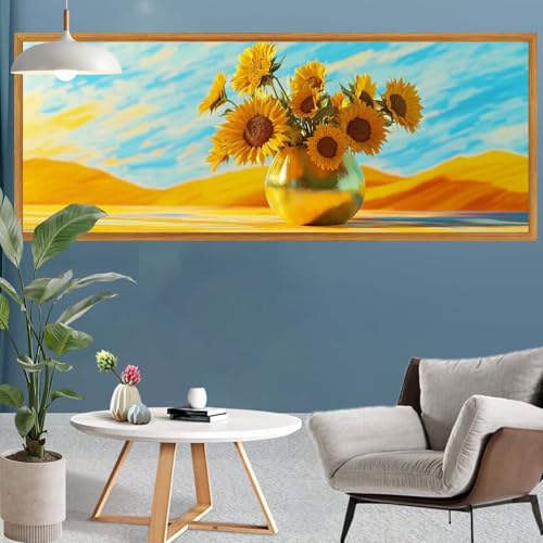 Diamond Painting Berg Diamond Painting Blume Erwachsene Kinder Anfänger Set, DIY 5D Full Rund Diamant Kunst Malerei Bastelset Erwachsene Frauen für Zimmer Deko Wohnzimmer Geschenke 45x130cm S-664 Diamond Painting Berg Diamond Painting Blume Erwachsene Kinder Anfänger Set, DIY 5D Full Rund Diamant Kunst Malerei Bastelset Erwachsene Frauen für Zimmer Deko Wohnzimmer Geschenke 45x130cm S-664 von Canuhkun