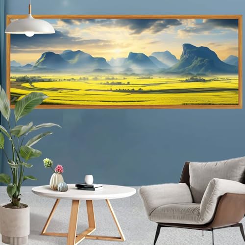 Diamond Painting Erwachsene Groß XXL Berg Diamant Painting Bilder Landschaft Bastelset Erwachsene Frauen,DIY 5D Diamond Art Crystal Strass Malerei Craft Set für Home Wand Decor,Leinwand 260x90cm S-661 Diamond Painting Erwachsene Groß XXL Berg Diamant Painting Bilder Landschaft Bastelset Erwachsene Frauen,DIY 5D Diamond Art Crystal Strass Malerei Craft Set für Home Wand Decor,Leinwand 260x90cm S-661 von Canuhkun
