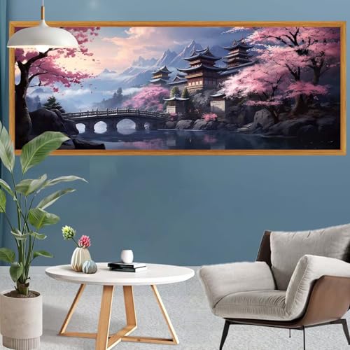 Diamond Painting Erwachsene Groß XXL Japan Diamant Painting Bilder Landschaft Bastelset Erwachsene, DIY 5D Diamond Art Crystal Strass Malerei Craft Set für Home Wand Decor, Leinwand 300x100cm S-579 Diamond Painting Erwachsene Groß XXL Japan Diamant Painting Bilder Landschaft Bastelset Erwachsene, DIY 5D Diamond Art Crystal Strass Malerei Craft Set für Home Wand Decor, Leinwand 300x100cm S-579 von Canuhkun