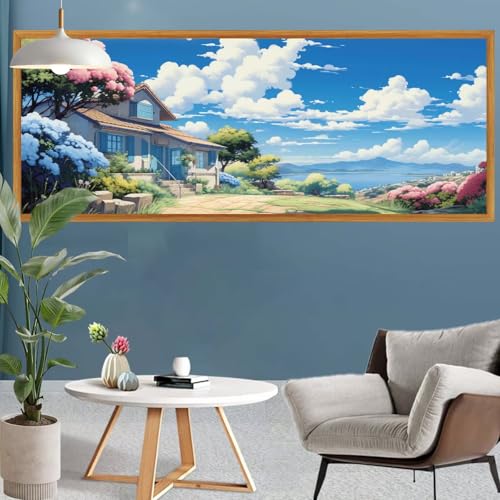 Diamond Painting Erwachsene Groß XXL Japan Diamant Painting Bilder Meer Bastelset Erwachsene Frauen, DIY 5D Diamond Art Crystal Strass Malerei Craft Set für Home Wand Decor, Leinwand 260x90cm S-571 Diamond Painting Erwachsene Groß XXL Japan Diamant Painting Bilder Meer Bastelset Erwachsene Frauen, DIY 5D Diamond Art Crystal Strass Malerei Craft Set für Home Wand Decor, Leinwand 260x90cm S-571 von Canuhkun
