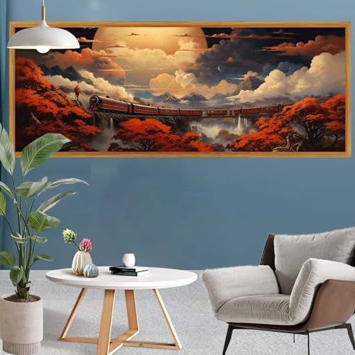 Diamond Painting Erwachsene Groß XXL Japan Diamant Painting Bilder Zug Bastelset Erwachsene Frauen,DIY 5D Diamond Art Crystal Strass Malerei Arts Craft Set für Home Wand Decor,Leinwand 260x90cm S-576 Diamond Painting Erwachsene Groß XXL Japan Diamant Painting Bilder Zug Bastelset Erwachsene Frauen,DIY 5D Diamond Art Crystal Strass Malerei Arts Craft Set für Home Wand Decor,Leinwand 260x90cm S-576 von Canuhkun