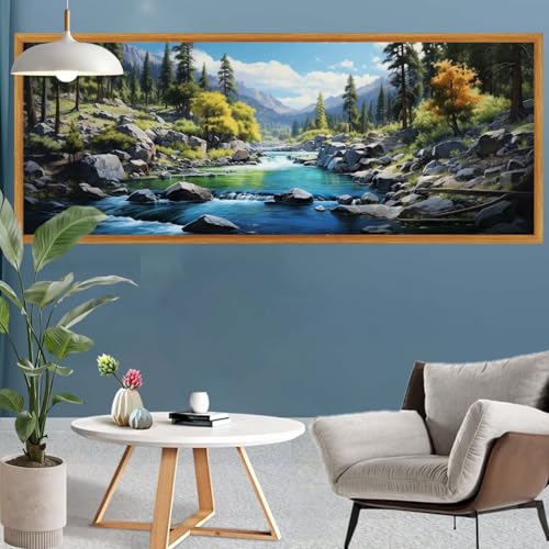 Diamond Painting Erwachsene Groß XXL Wald Diamant Painting Bilder Baum Bastelset Erwachsene Frauen,DIY 5D Diamond Art Crystal Strass Malerei Arts Craft Set für Home Wand Decor,Leinwand 210x70cm S-644 Diamond Painting Erwachsene Groß XXL Wald Diamant Painting Bilder Baum Bastelset Erwachsene Frauen,DIY 5D Diamond Art Crystal Strass Malerei Arts Craft Set für Home Wand Decor,Leinwand 210x70cm S-644 von Canuhkun