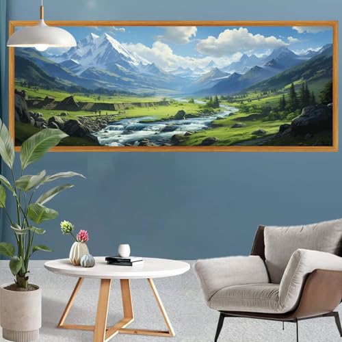 Diamond Painting Erwachsene Groß XXL Wald Diamant Painting Bilder Landschaft Bastelset Erwachsene Frauen,DIY 5D Diamond Art Crystal Strass Malerei Craft Set für Home Wand Decor,Leinwand 220x75cm S-622 Diamond Painting Erwachsene Groß XXL Wald Diamant Painting Bilder Landschaft Bastelset Erwachsene Frauen,DIY 5D Diamond Art Crystal Strass Malerei Craft Set für Home Wand Decor,Leinwand 220x75cm S-622 von Canuhkun