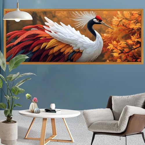 Diamond Painting Erwachsene Groß XXL Wald Diamant Painting Bilder Vogel Bastelset Erwachsene, DIY 5D Diamond Art Crystal Strass Malerei Arts Craft Set für Home Wand Decor, Leinwand 300x100cm S-638 Diamond Painting Erwachsene Groß XXL Wald Diamant Painting Bilder Vogel Bastelset Erwachsene, DIY 5D Diamond Art Crystal Strass Malerei Arts Craft Set für Home Wand Decor, Leinwand 300x100cm S-638 von Canuhkun