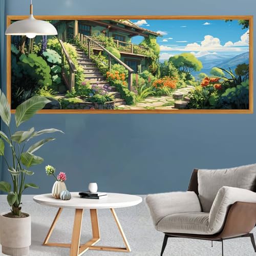 Diamond Painting Japan Diamond Painting Kabine Erwachsene Kinder Anfänger Set, DIY 5D Full Rund Diamant Kunst Malerei Bastelset Erwachsene Frauen für Zimmer Deko Wohnzimmer Geschenke 45x130cm S-597 Diamond Painting Japan Diamond Painting Kabine Erwachsene Kinder Anfänger Set, DIY 5D Full Rund Diamant Kunst Malerei Bastelset Erwachsene Frauen für Zimmer Deko Wohnzimmer Geschenke 45x130cm S-597 von Canuhkun