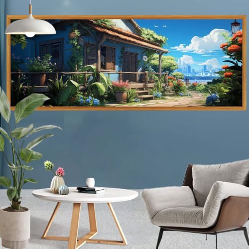 Diamond Painting Japan Diamond Painting Kleine Stadt Erwachsene Kinder Anfänger Set, DIY 5D Full Diamant Kunst Malerei Bastelset Erwachsene Frauen für Zimmer Deko Wohnzimmer Geschenke 60x180cm S-602 Diamond Painting Japan Diamond Painting Kleine Stadt Erwachsene Kinder Anfänger Set, DIY 5D Full Diamant Kunst Malerei Bastelset Erwachsene Frauen für Zimmer Deko Wohnzimmer Geschenke 60x180cm S-602 von Canuhkun