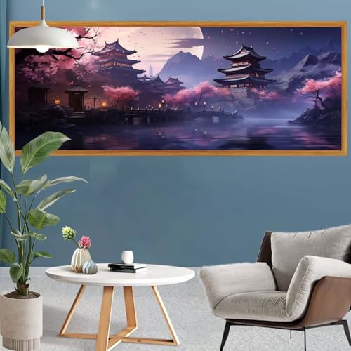 Diamond Painting Japan Diamond Painting Landschaft Erwachsene Kinder Anfänger Set, DIY 5D Full Diamant Kunst Malerei Bastelset Erwachsene Frauen für Zimmer Deko Wohnzimmer Geschenke 45x130cm S-581 Diamond Painting Japan Diamond Painting Landschaft Erwachsene Kinder Anfänger Set, DIY 5D Full Diamant Kunst Malerei Bastelset Erwachsene Frauen für Zimmer Deko Wohnzimmer Geschenke 45x130cm S-581 von Canuhkun