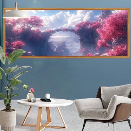 Diamond Painting Japan Diamond Painting Landschaft Erwachsene Kinder Anfänger Set, DIY 5D Full Rund Diamant Kunst Malerei Bastelset Erwachsene Frauen für Zimmer Deko Wohnzimmer Geschenke 30x90cm S-580 Diamond Painting Japan Diamond Painting Landschaft Erwachsene Kinder Anfänger Set, DIY 5D Full Rund Diamant Kunst Malerei Bastelset Erwachsene Frauen für Zimmer Deko Wohnzimmer Geschenke 30x90cm S-580 von Canuhkun